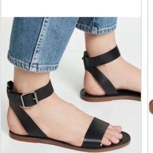 Madewell The Boardwalk Ankle Strap Sandals